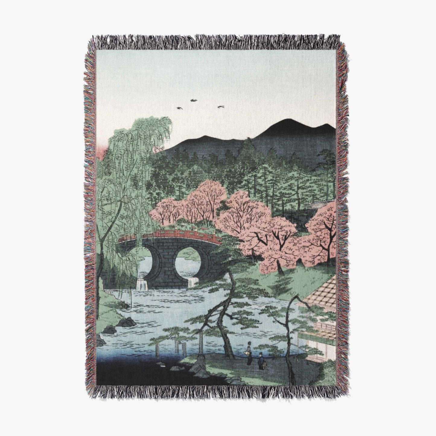 Megane Bridge at Otani Woven Blanket