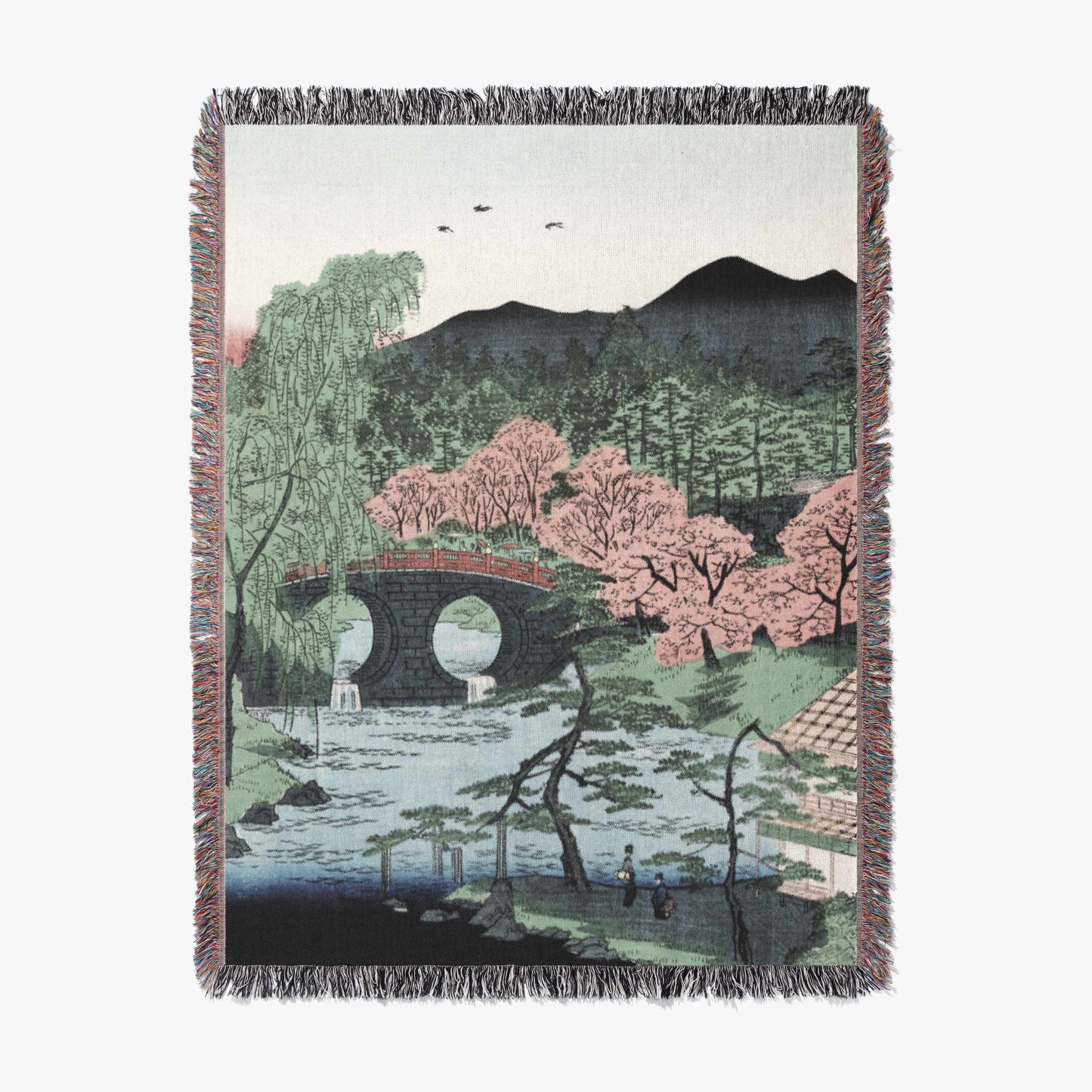 Megane Bridge at Otani Woven Blanket