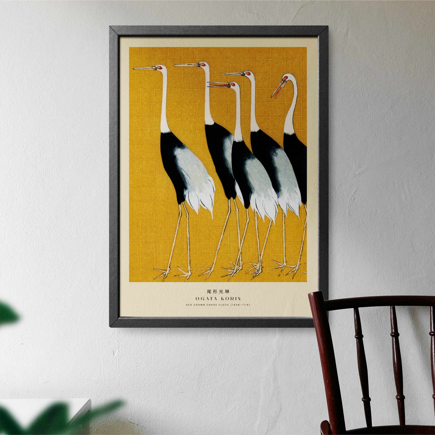 Red-Crowned Cranes