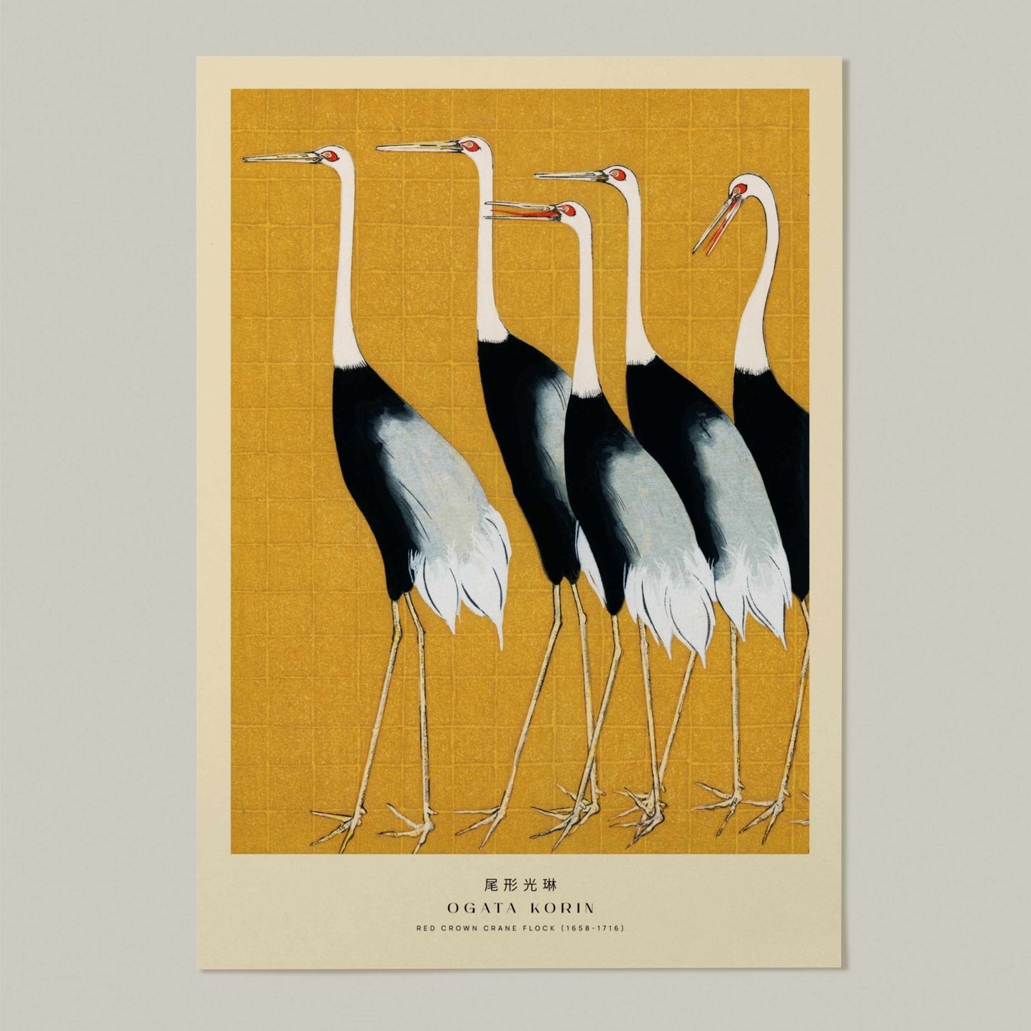 Red-Crowned Cranes