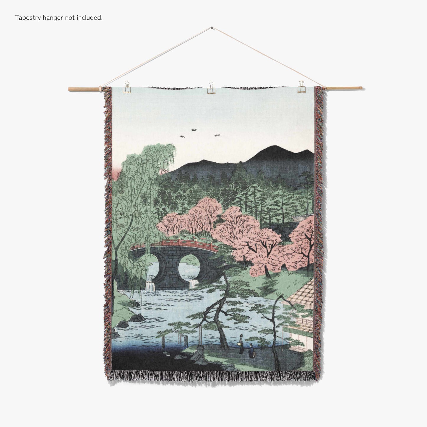 Megane Bridge at Otani Woven Blanket