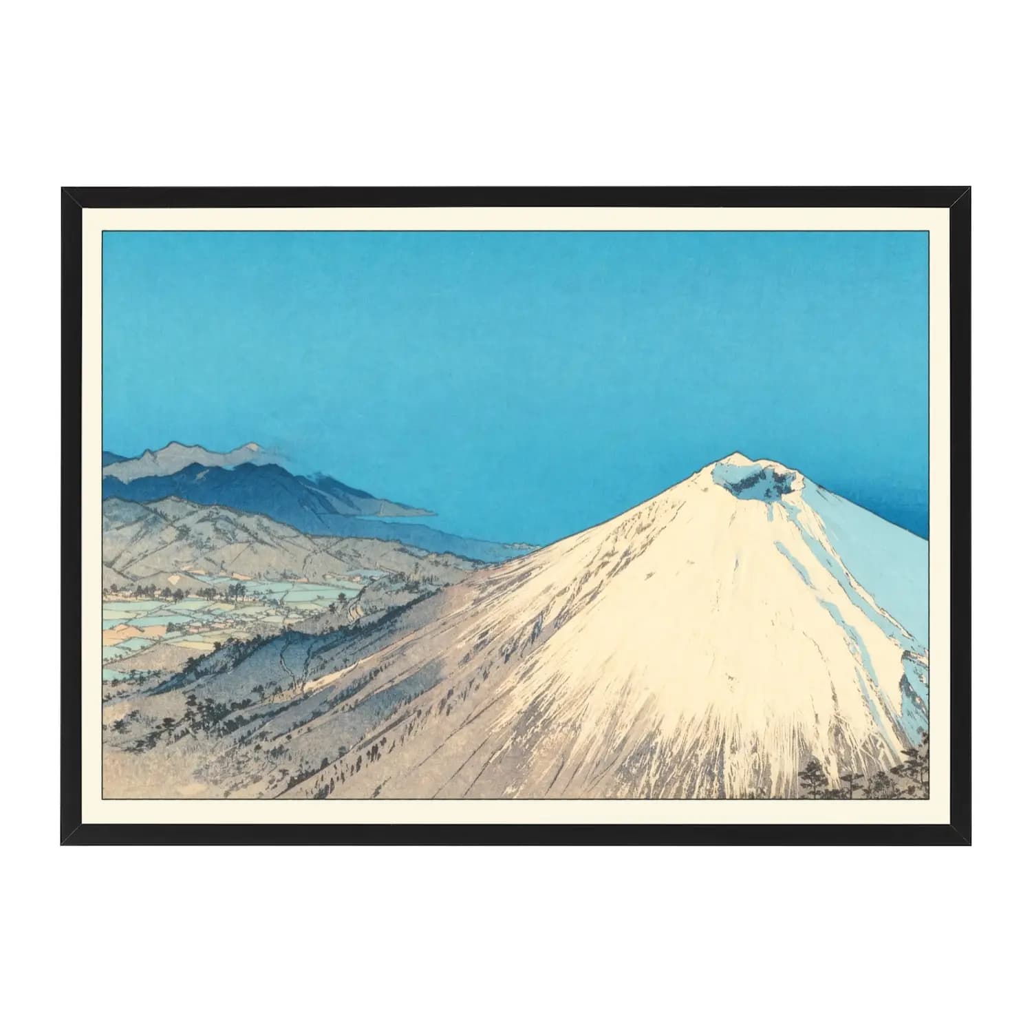 Morning Sun on the Snowy Peak