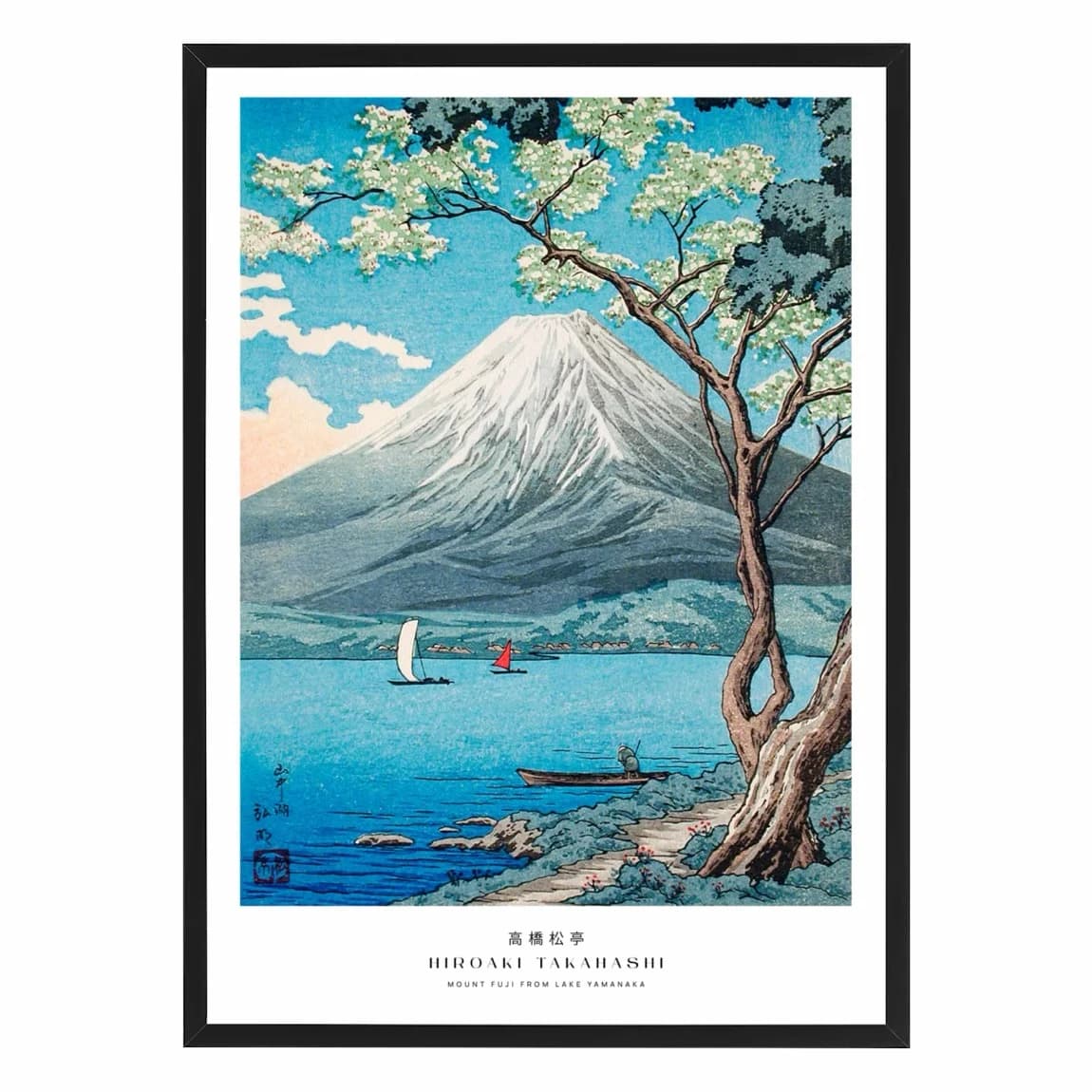 Mount Fuji from Lake Yamanaka