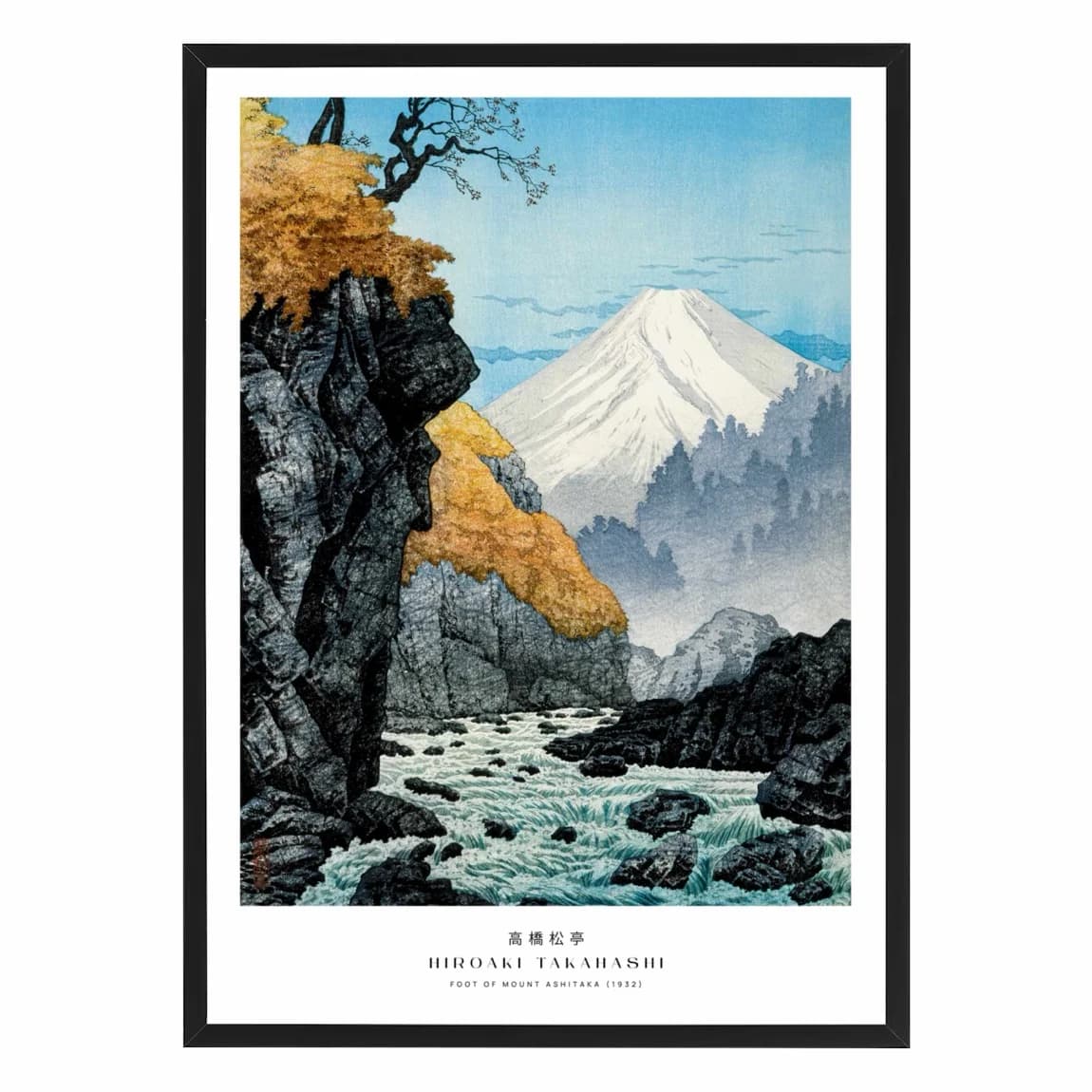 Mount Ashitaka & Mount Fuji