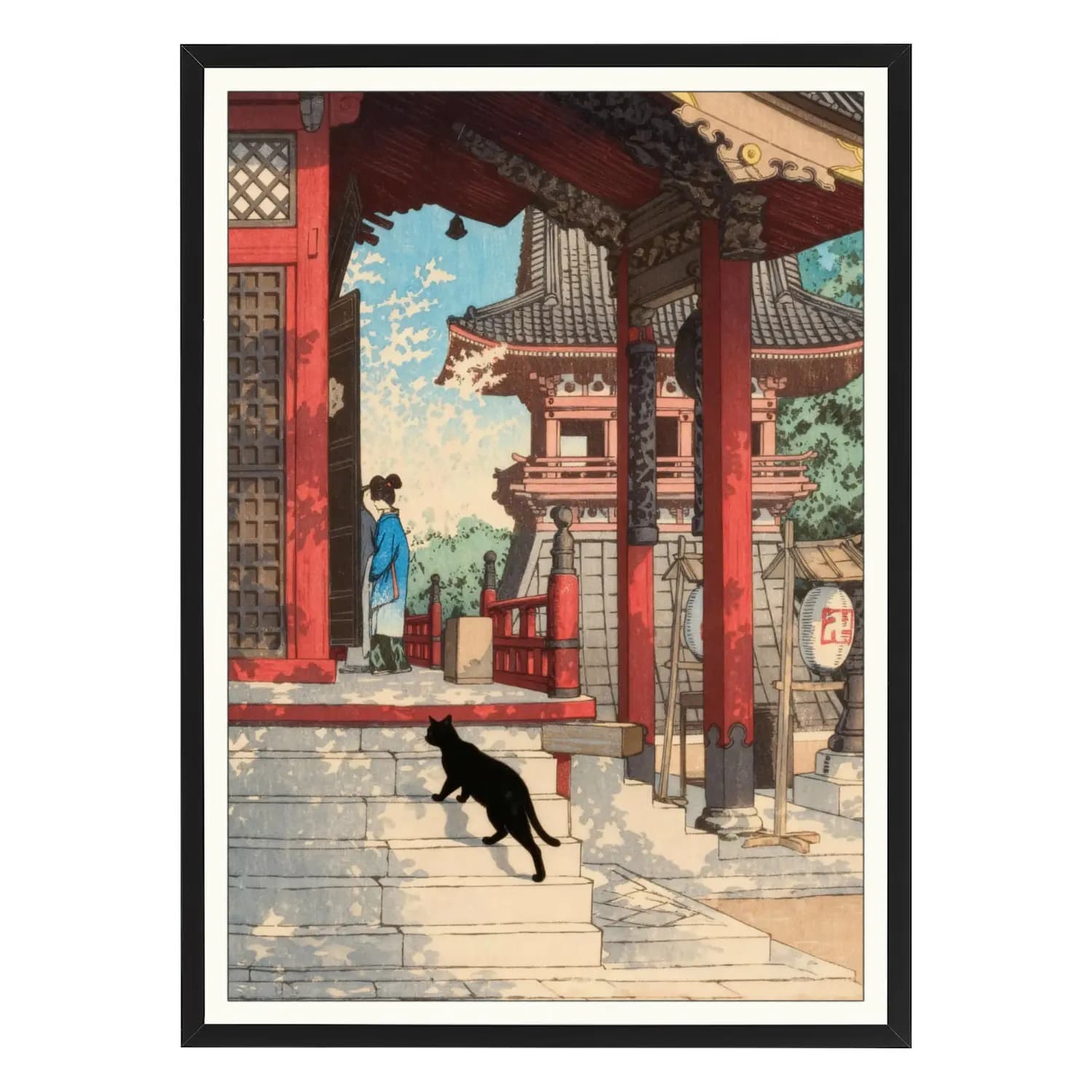 Curious Cat at Fudo Hall