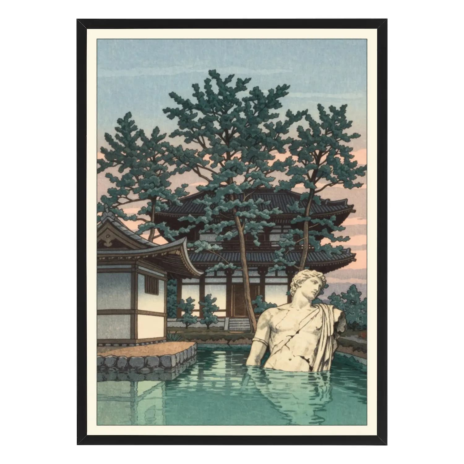 Submerged Statue at Kikoji