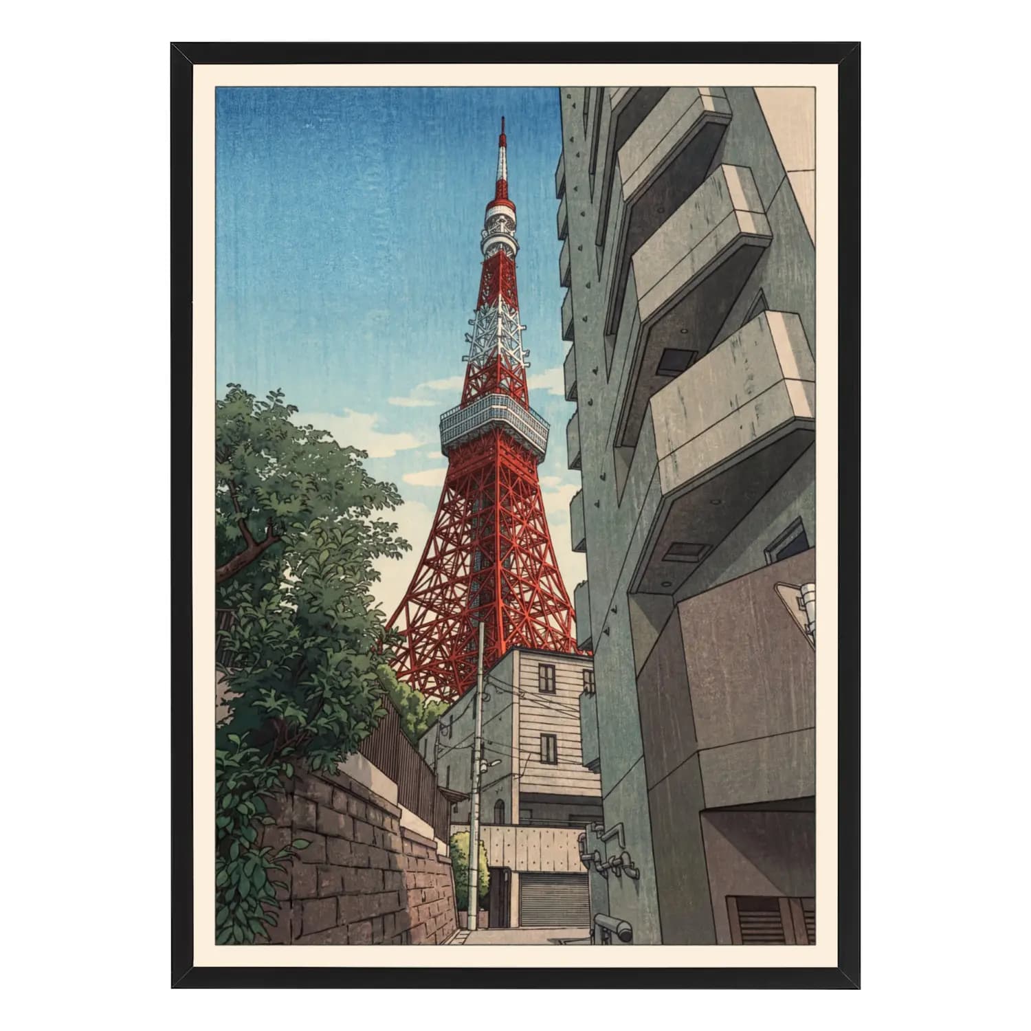 Tokyo Tower from the Alley