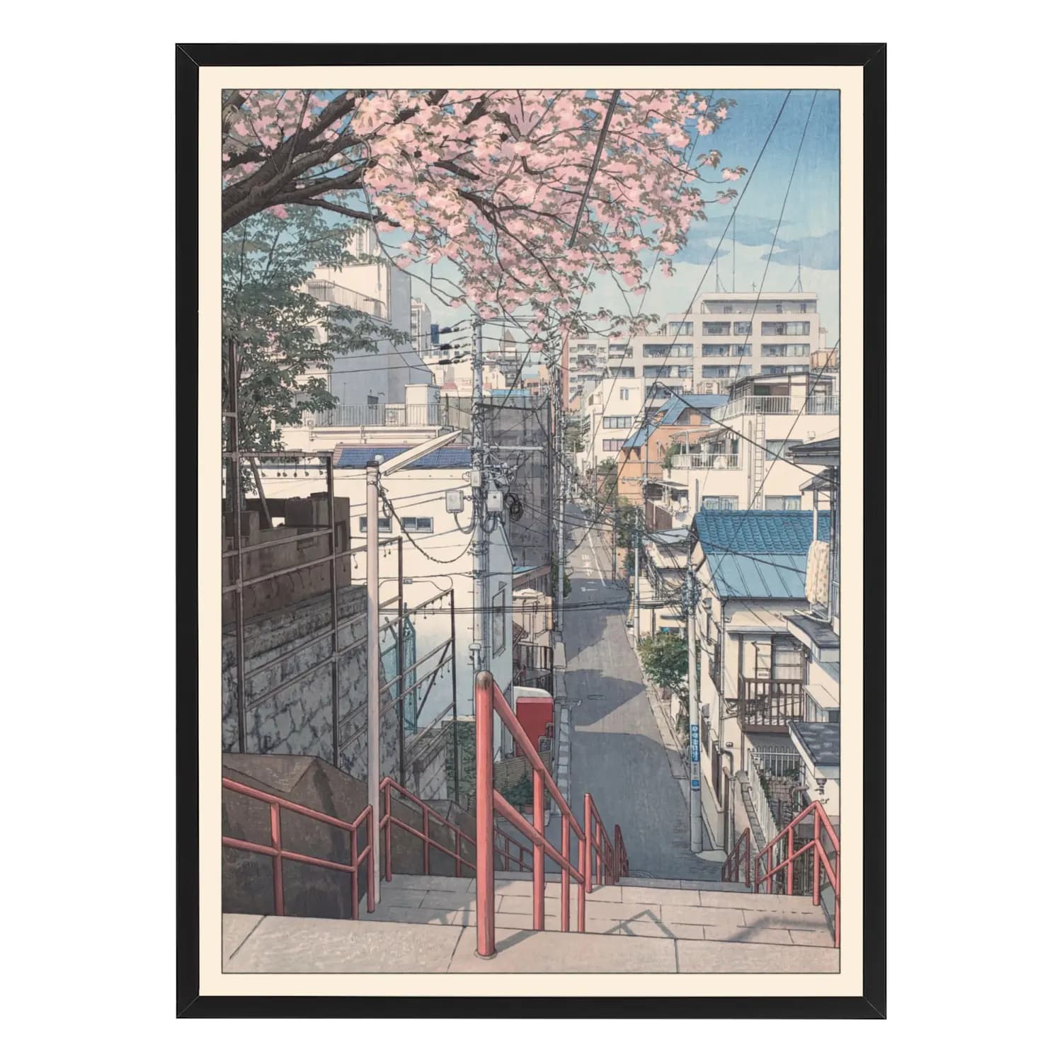 Cherry Blossoms at Yotsuya