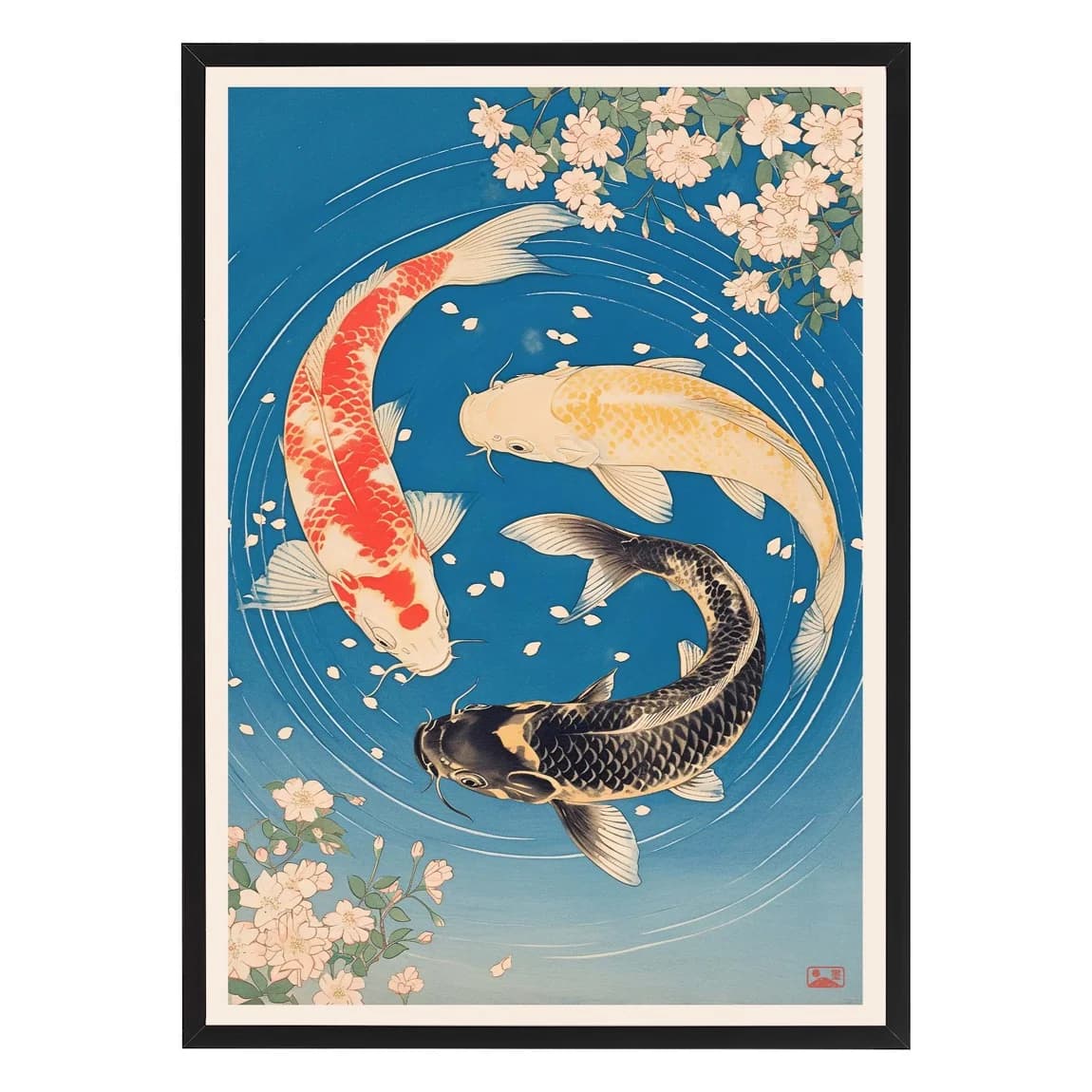 Cherry Blossom Koi