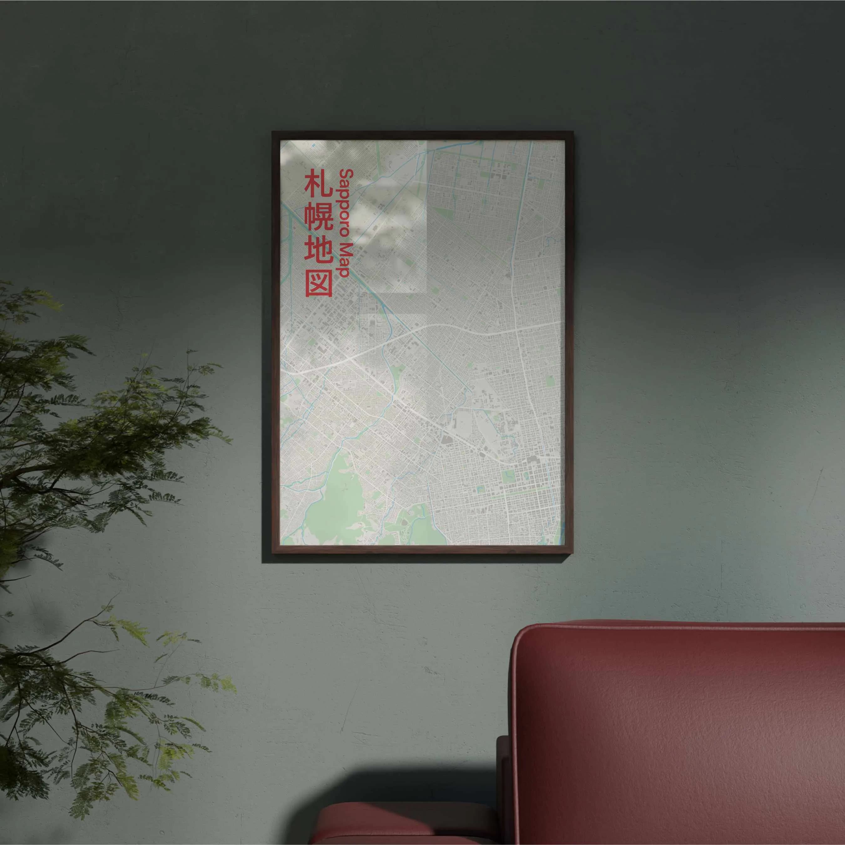 Sapporo City Map - product image