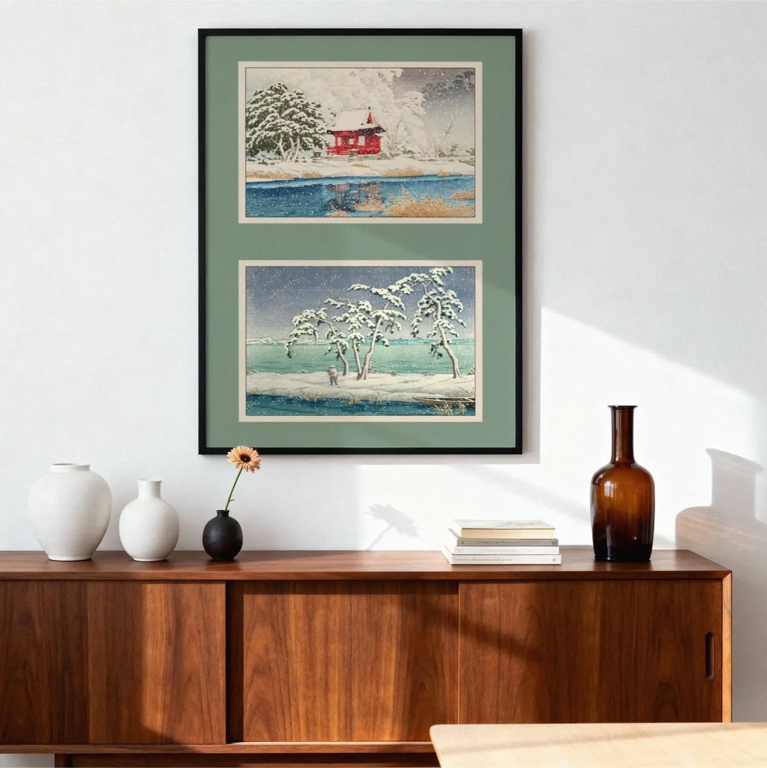 Snowy Japanese Postcards - product image