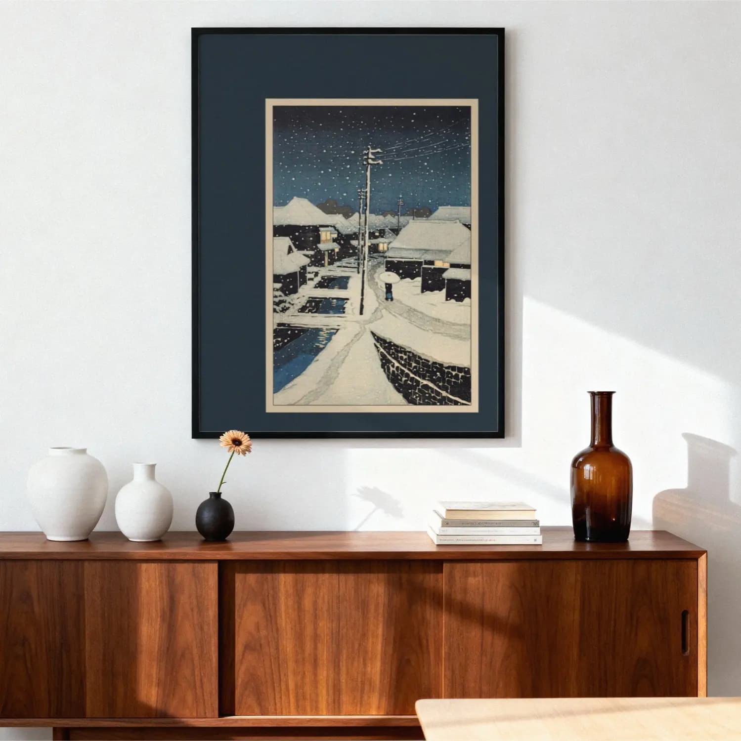Japanese Winter Street - product image