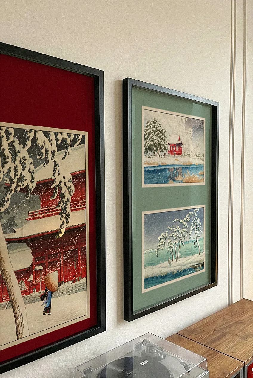 Snowy Japanese Postcards - product image