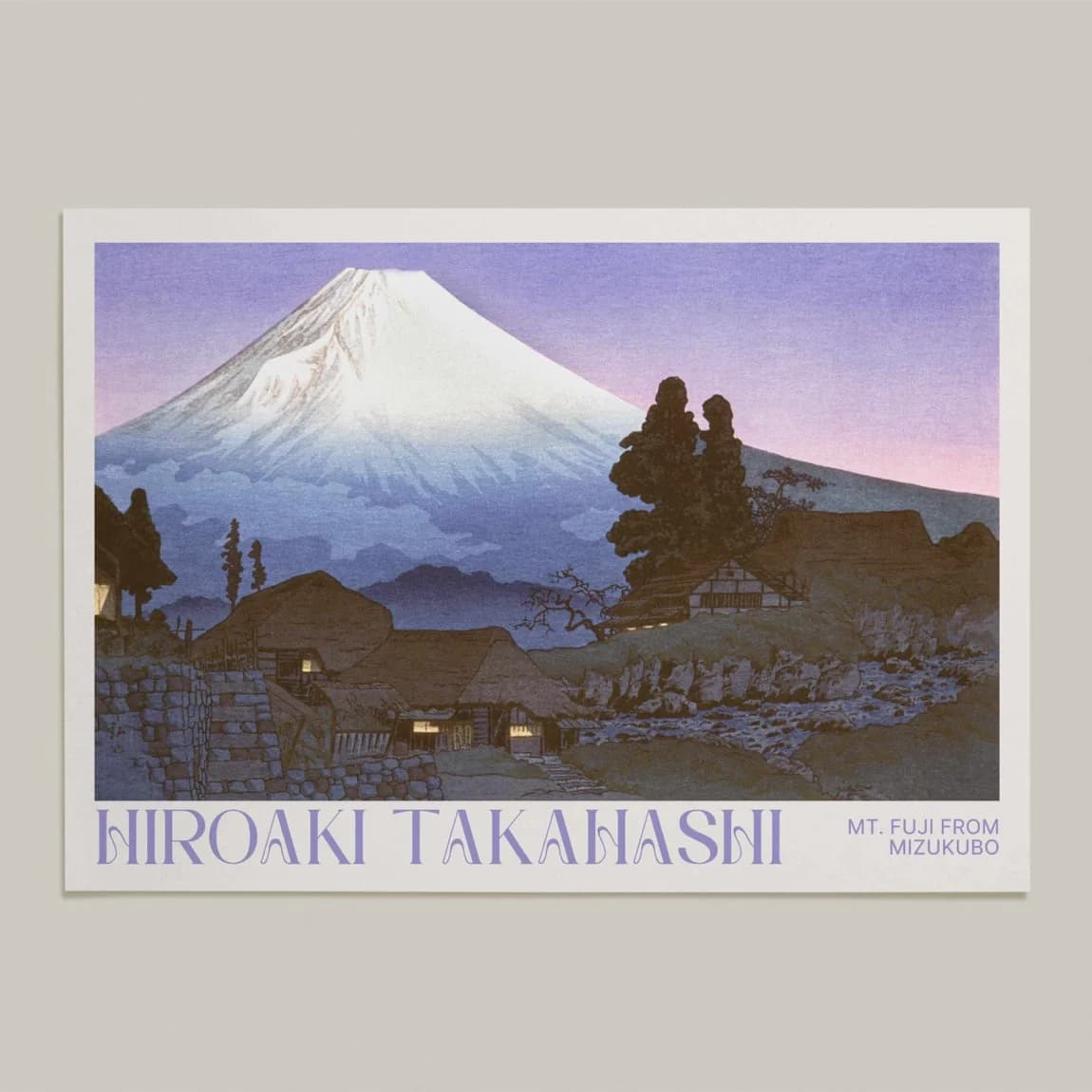 Mt. Fuji From Mizukubo - product image
