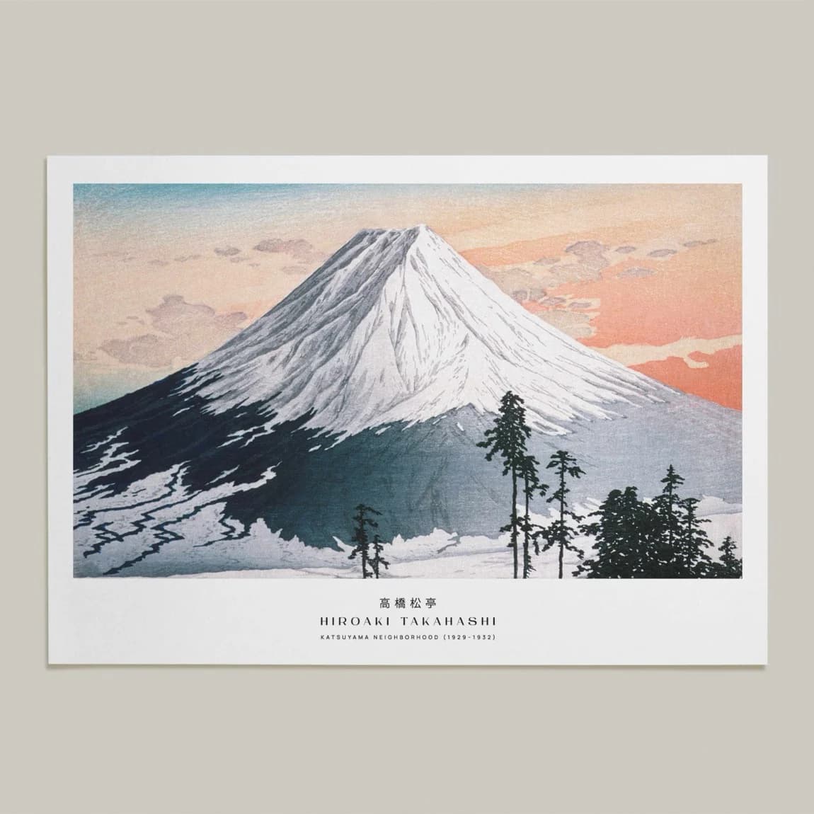 Mount Fuji at Sunset - product image