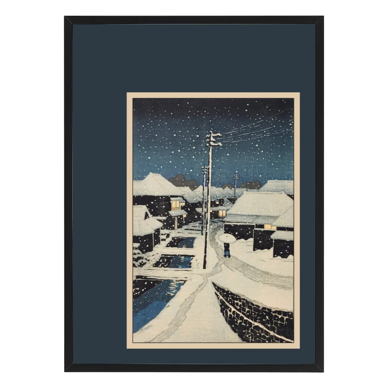 Japanese Winter Street