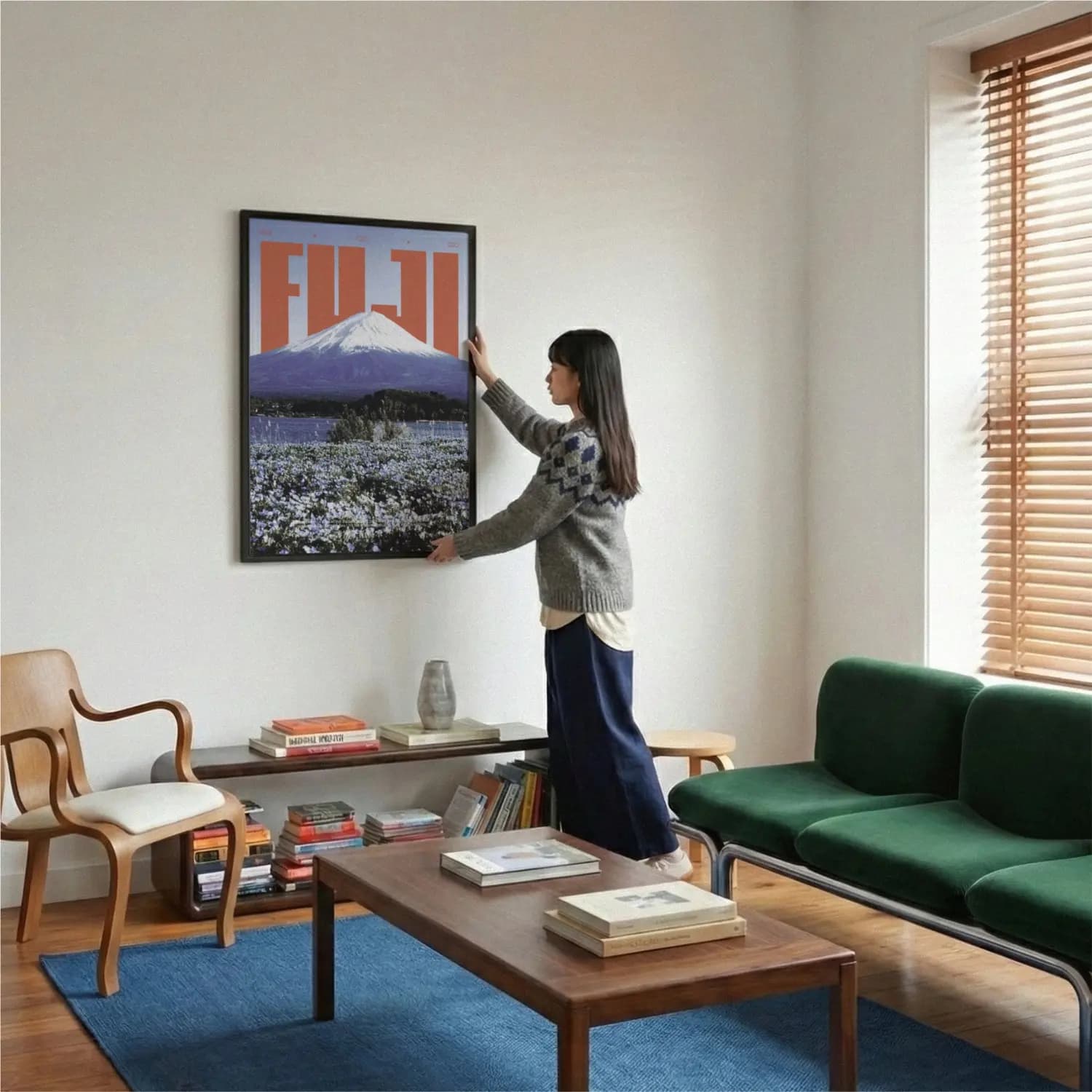 Fuji through the Sea of Flowers - product image