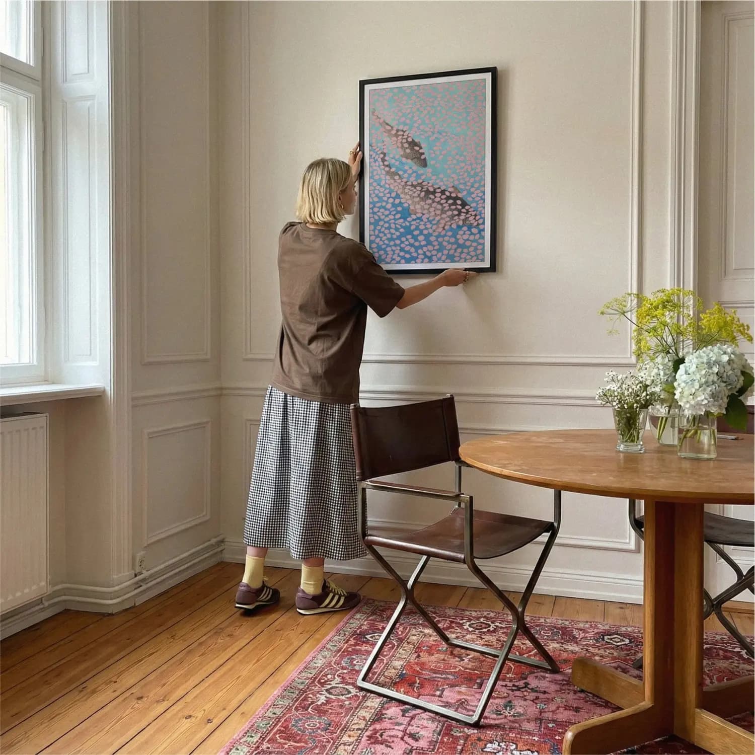 Japanese Koi Fish & Sakura - product image