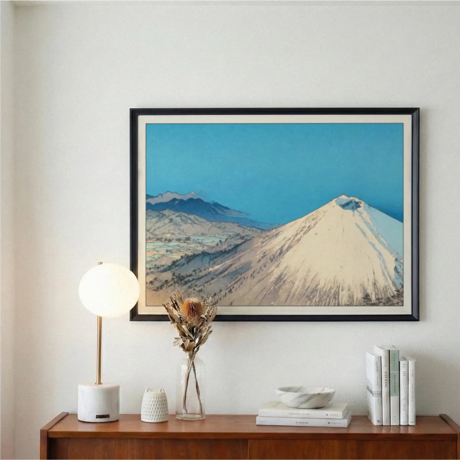 Morning Sun on the Snowy Peak - product image