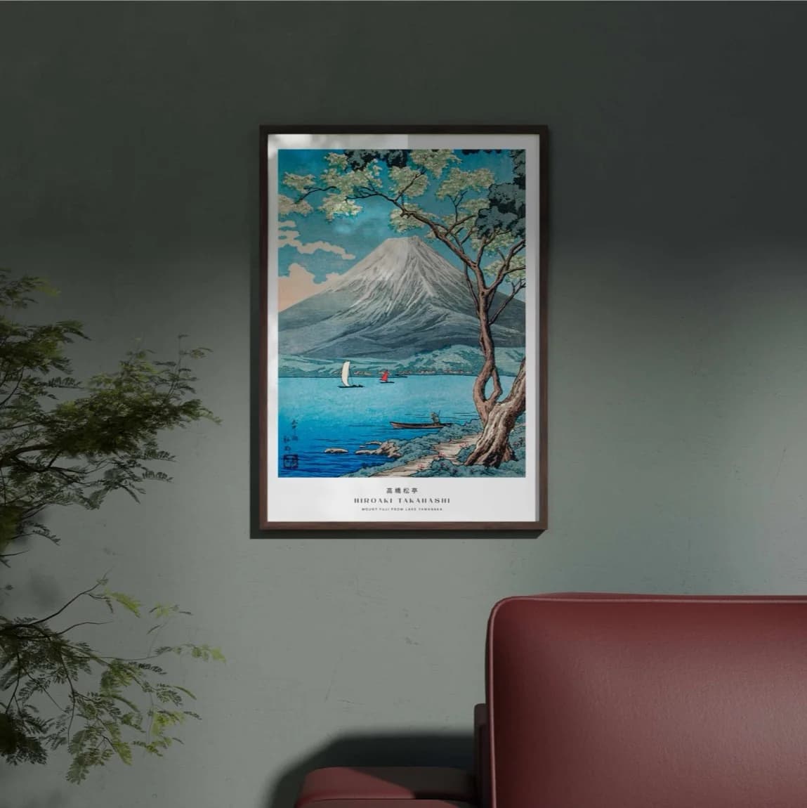 Mount Fuji from Lake Yamanaka - product image