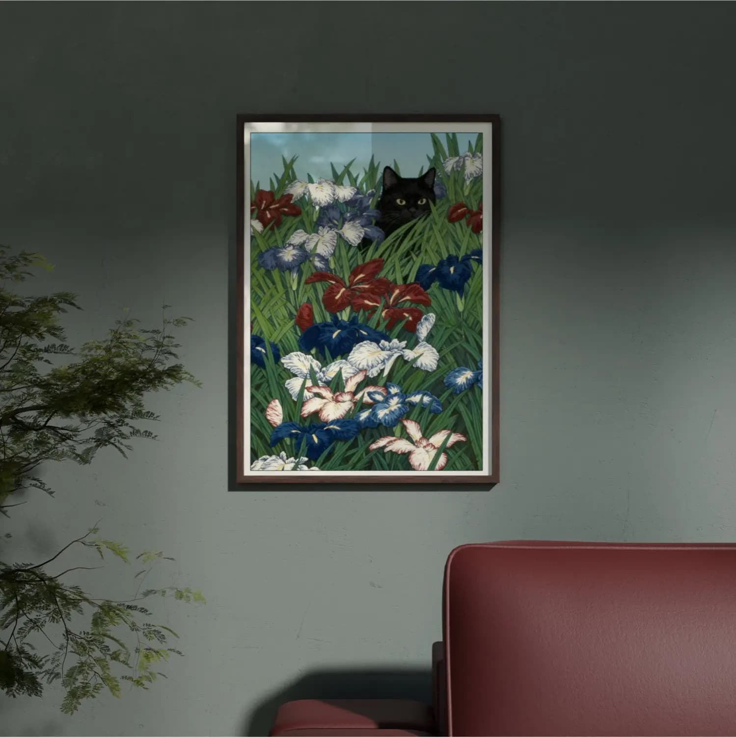Cat in the Irises - product image