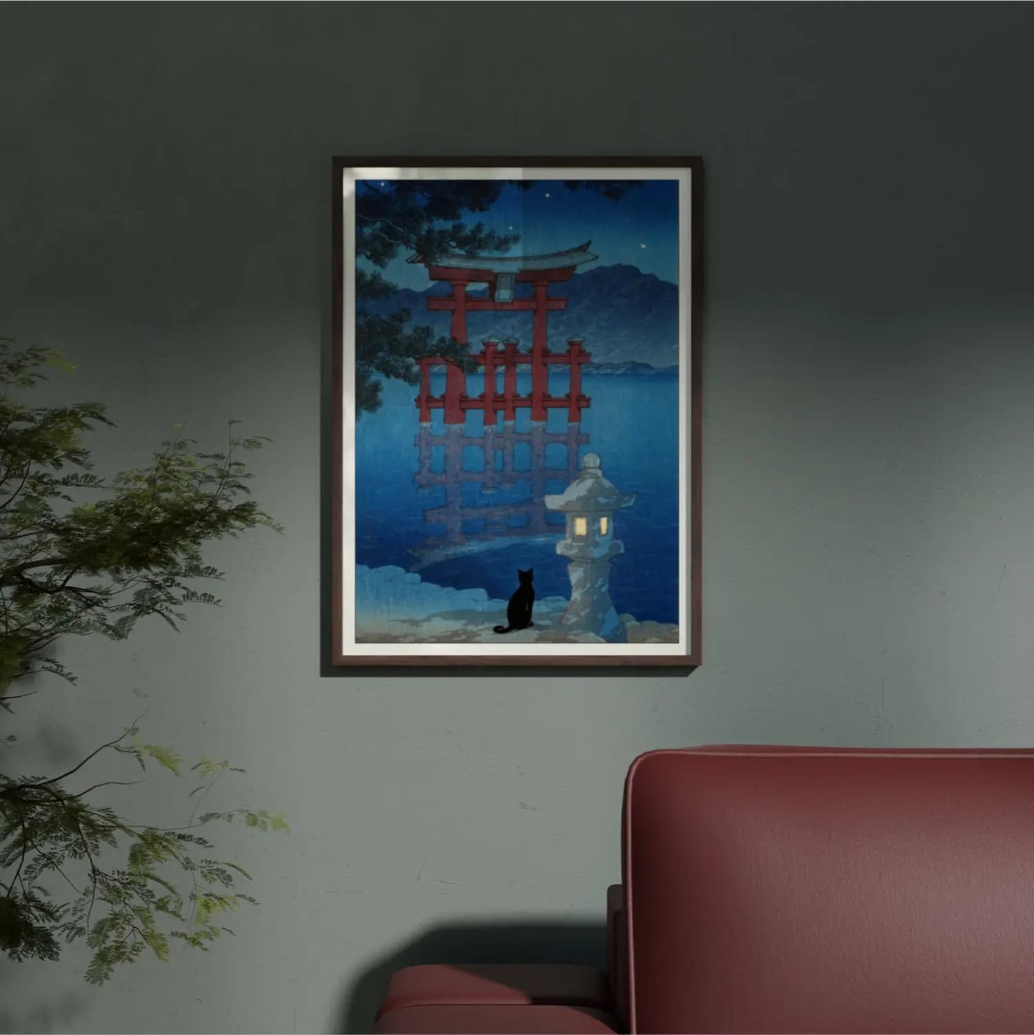 The Cat and the Torii - product image