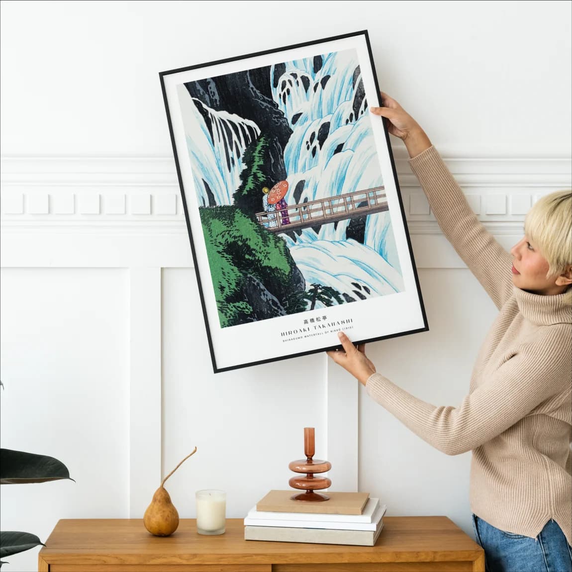 Japanese Waterfall Landscape - product image