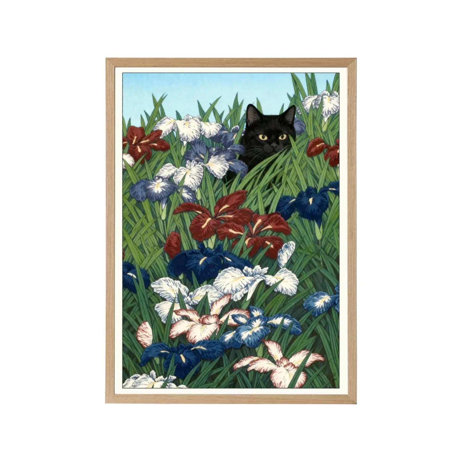 Cat in the Irises - product image