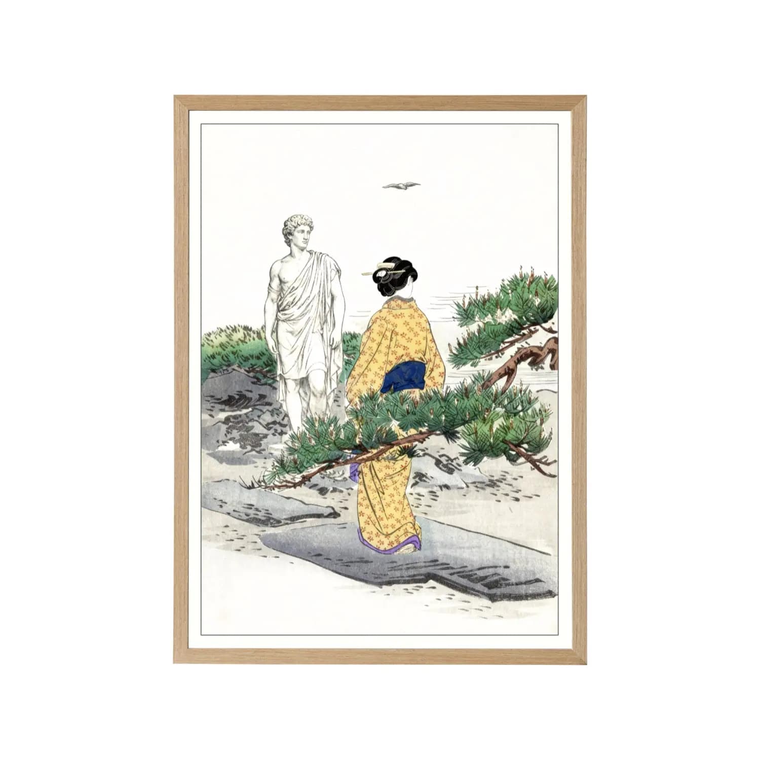 Roman Statue at the Pine Shore - product image