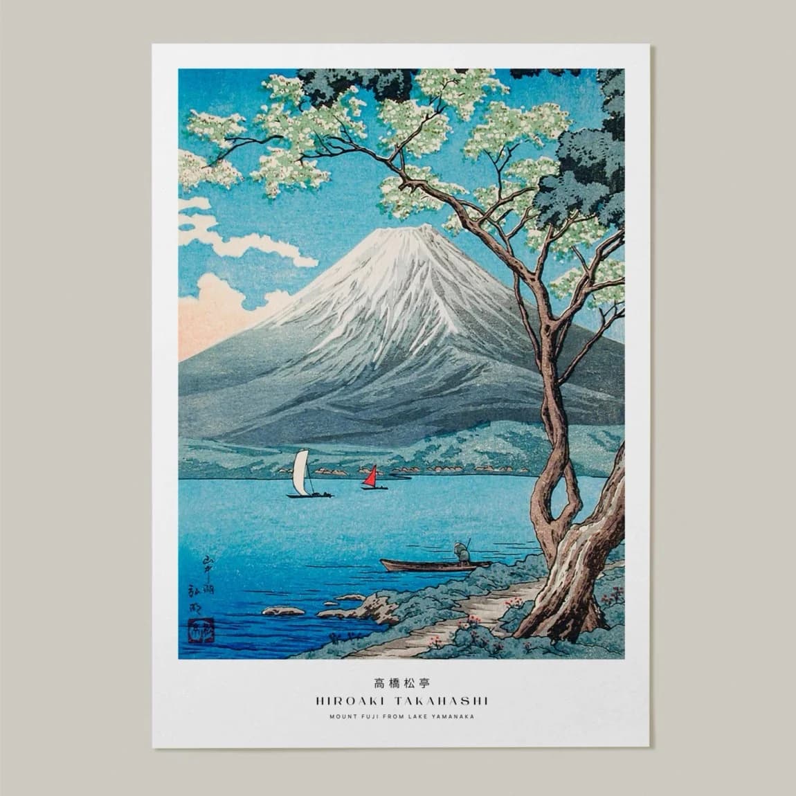 Mount Fuji from Lake Yamanaka - product image