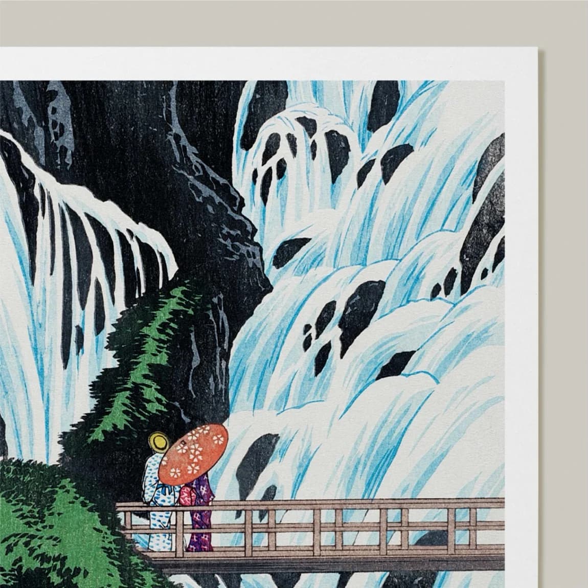 Japanese Waterfall Landscape - product image