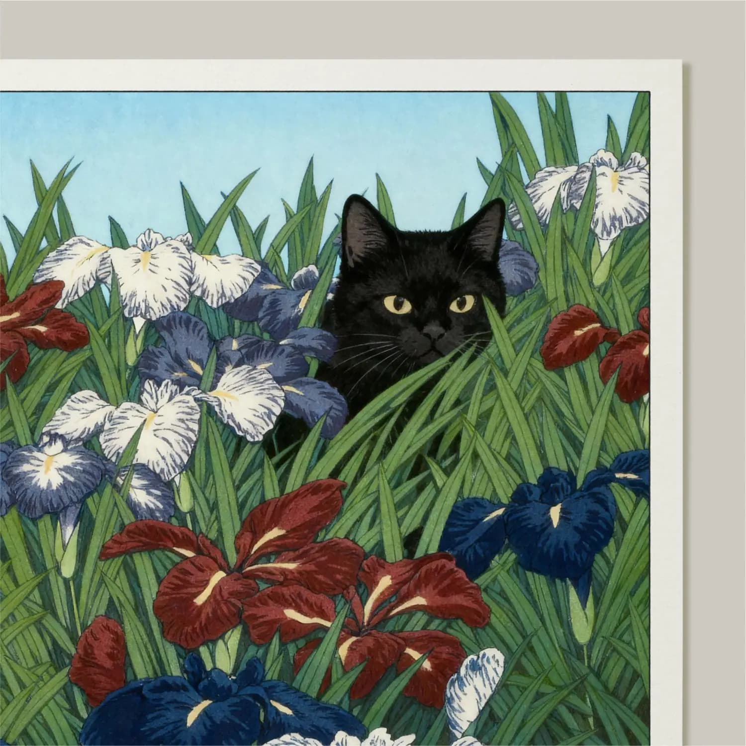Cat in the Irises - product image