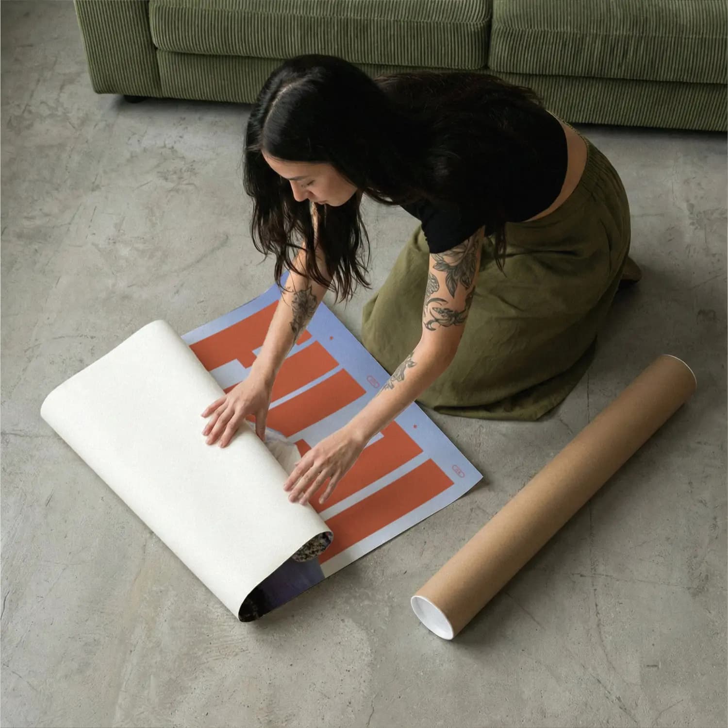 Fuji through the Sea of Flowers - product image