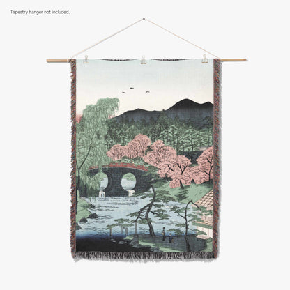 Megane Bridge at Otani Woven Blanket